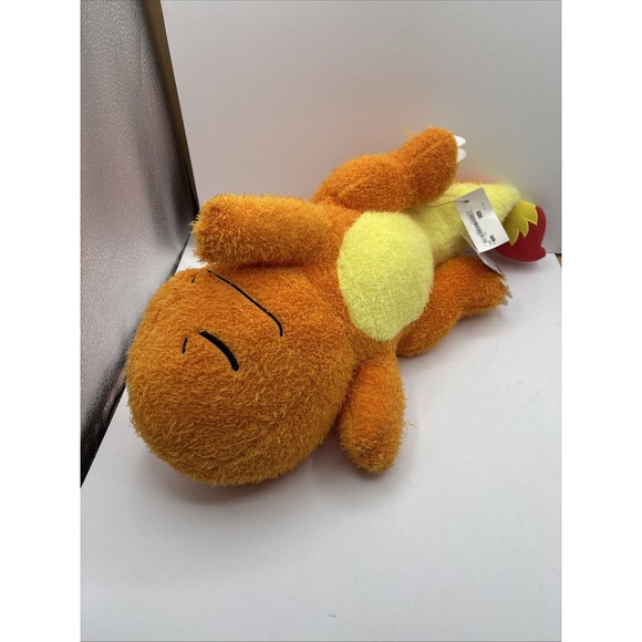 NWT Pokemon Sun & Moon Charmander Relaxing Time Big Plush Toy Banpresto Japan - Picture 8 of 15